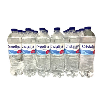 Agua Cristalina 600 Ml  X 24 Unds