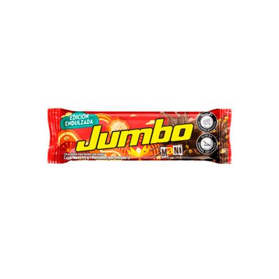 Jumbo Endulza 55grs 12 Unid X12p