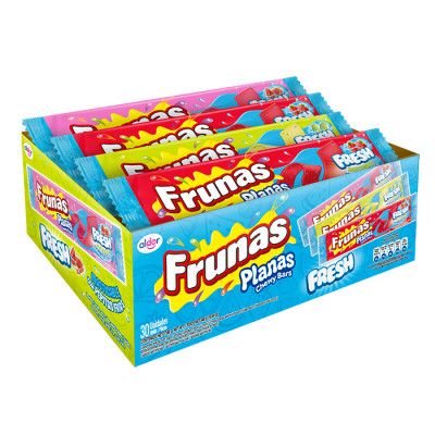 Caramelo Blando Frunas Plana Fresh X 30 Unds