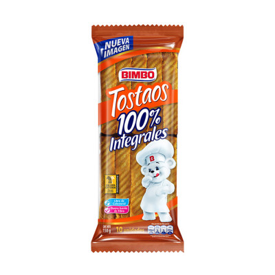 Tostaos Mantequilla Bimbo Bolsa X 10 Unds