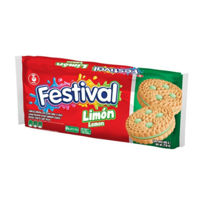 Galletas Festival Limon 6 Unds X 12 Paquetes