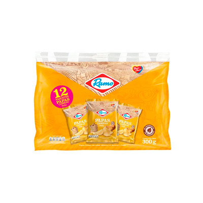 Papa Pollo Ramo 25 Grs X12 Unid X2p