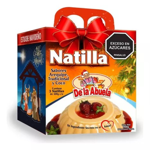 Estuche X3 Nat La Abuela 900g 6p