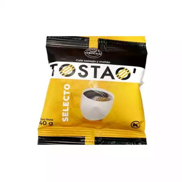 Tostao Amarillo Sobre 10g X10