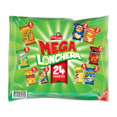 Lonchera Mega Frito Lay 24 Und