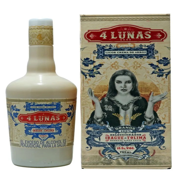 Crema De Arroz 4 Lunas 750ml X6p