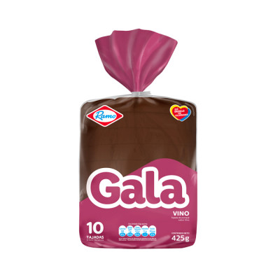 Ponque Gala Bloque Vino X 9 Unds