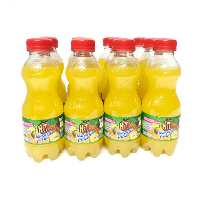Jugo Hit Pet Mini  Piña Naranja 300ml X 12 Unds