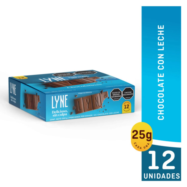 Lyne Chocolatina X12 Unid 25g