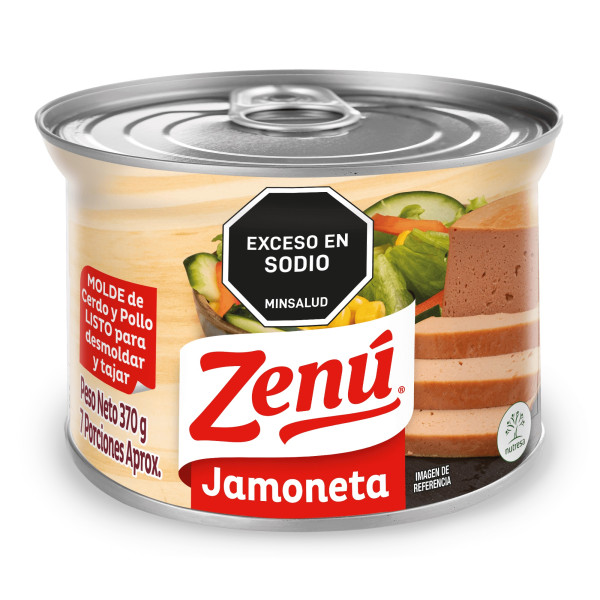 Jamoneta Zenu 370 Grs X 24