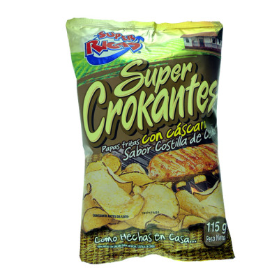 Papas Crokantes Costilla X 115 Grs