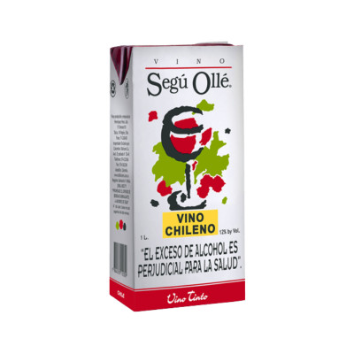 Vino Segu Olle Tinto 1000ml X12p
