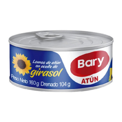 Atun Bary Aceite 160g 48l