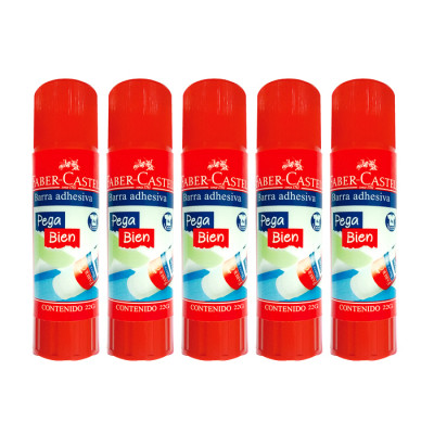 Pegante En Barra Faber Castell 22grs X 10 Unds