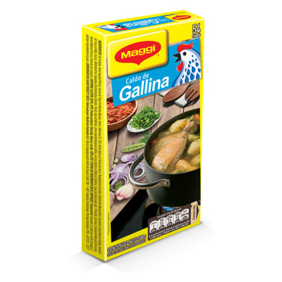 Caldo De Gallina Maggi Cubos X 54 Unds