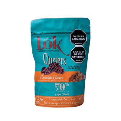 Cluster Almendra Quinua Y Mani 75grs