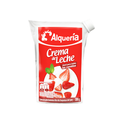 Crema De Leche Alqueria X 200 Grs