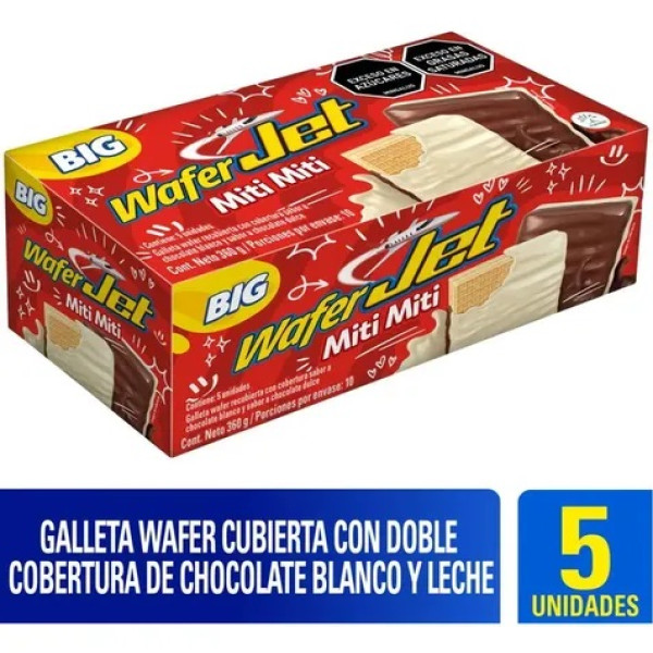 Wafer Jet Miti Miti X5 Unid X12p