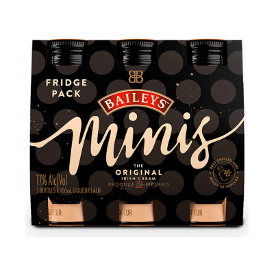 Crema De Whisky Baileys Miniatura 50 Ml X 3 Unidades