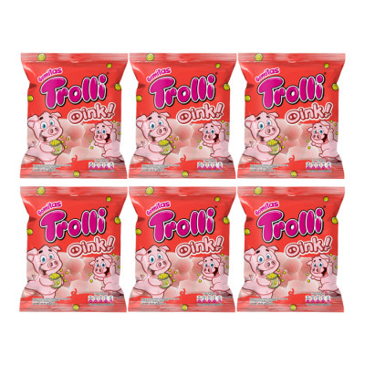 Gomas Trolli Oink 60 Grs X 12 Unds