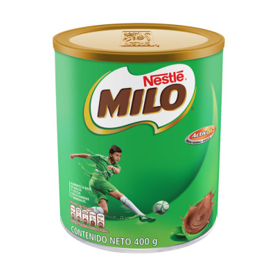 Chocolate En Polvo Milo Nestle Lata X 400 Grs