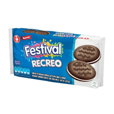 Galletas Festival Recreo 6 Unds X 12 Paquetes