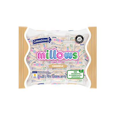 Millows Caramelo 50 Unds *8