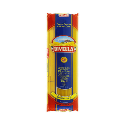 Pasta Divella Spaguetti 454 Grs