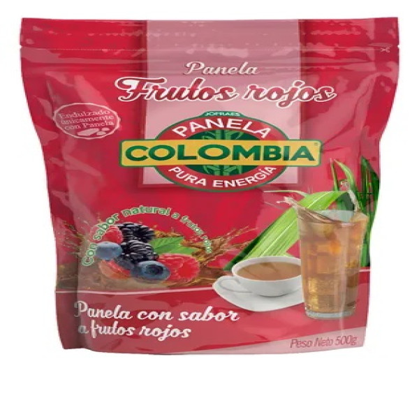 Panela Frutos Rojos 500g 20u