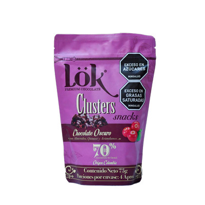 Cluster Almendra Quinua Arandanos 75grs