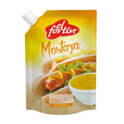 Mostaza El Fortin 200 Grs Doy Pack