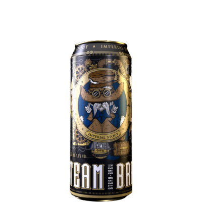 Cerveza Steam Negra 500ml
