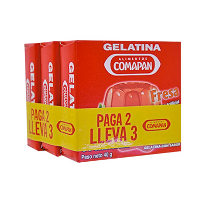 Gelatina Comapan X3