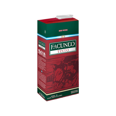 Vino Facundo Tinto 1000ml X12p