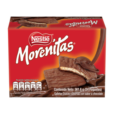 Galletas Morenitas Nestle X 24 Unds