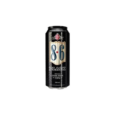 Cerveza 8.6 Black X 500 Ml